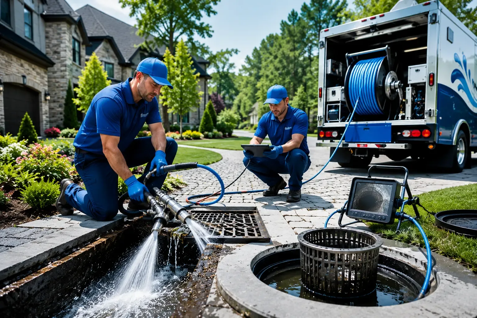 Local outdoor drain cleaning professionals in Woodville, TX
